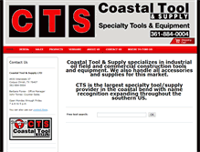 Tablet Screenshot of coastaltoolcc.com